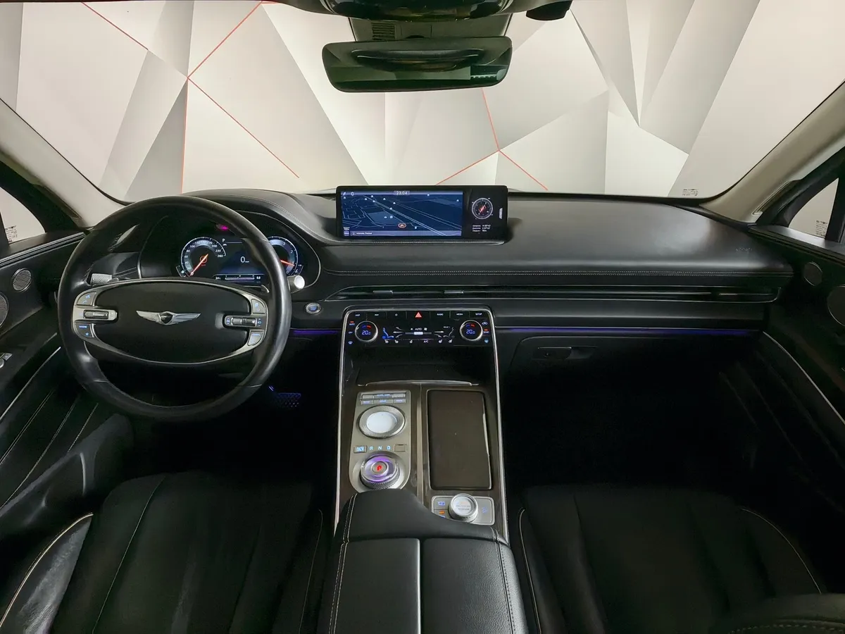 Genesis GV80 3.0D VGT 8AT 4WD (249 л.с.) Luxury + Advanced Smart Sense Черный в АВИЛОН. Слайд №14