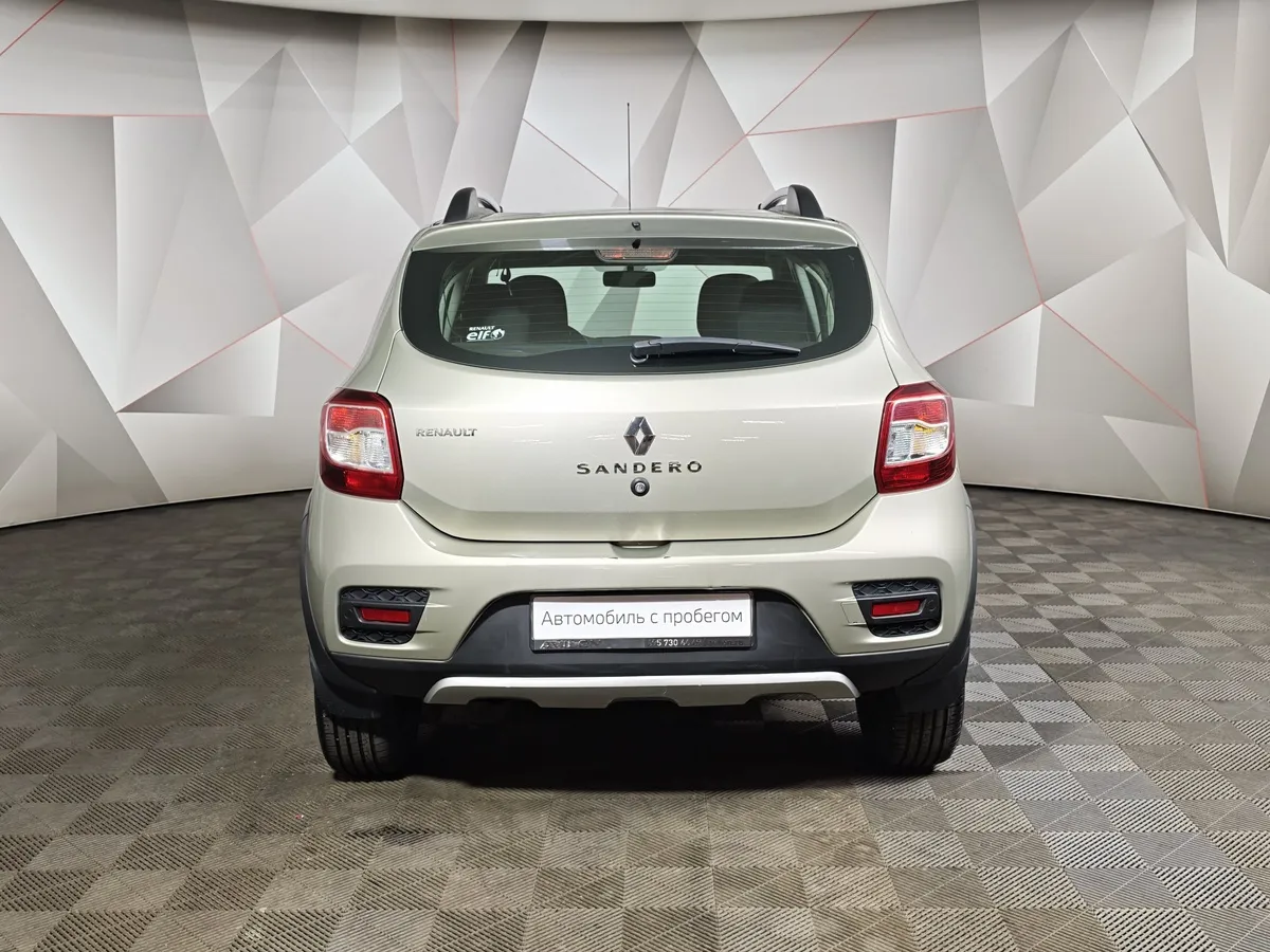 Renault Sandero 1.6 AT (103 л.с.) Stepway Бежевый в АВИЛОН. Слайд №8