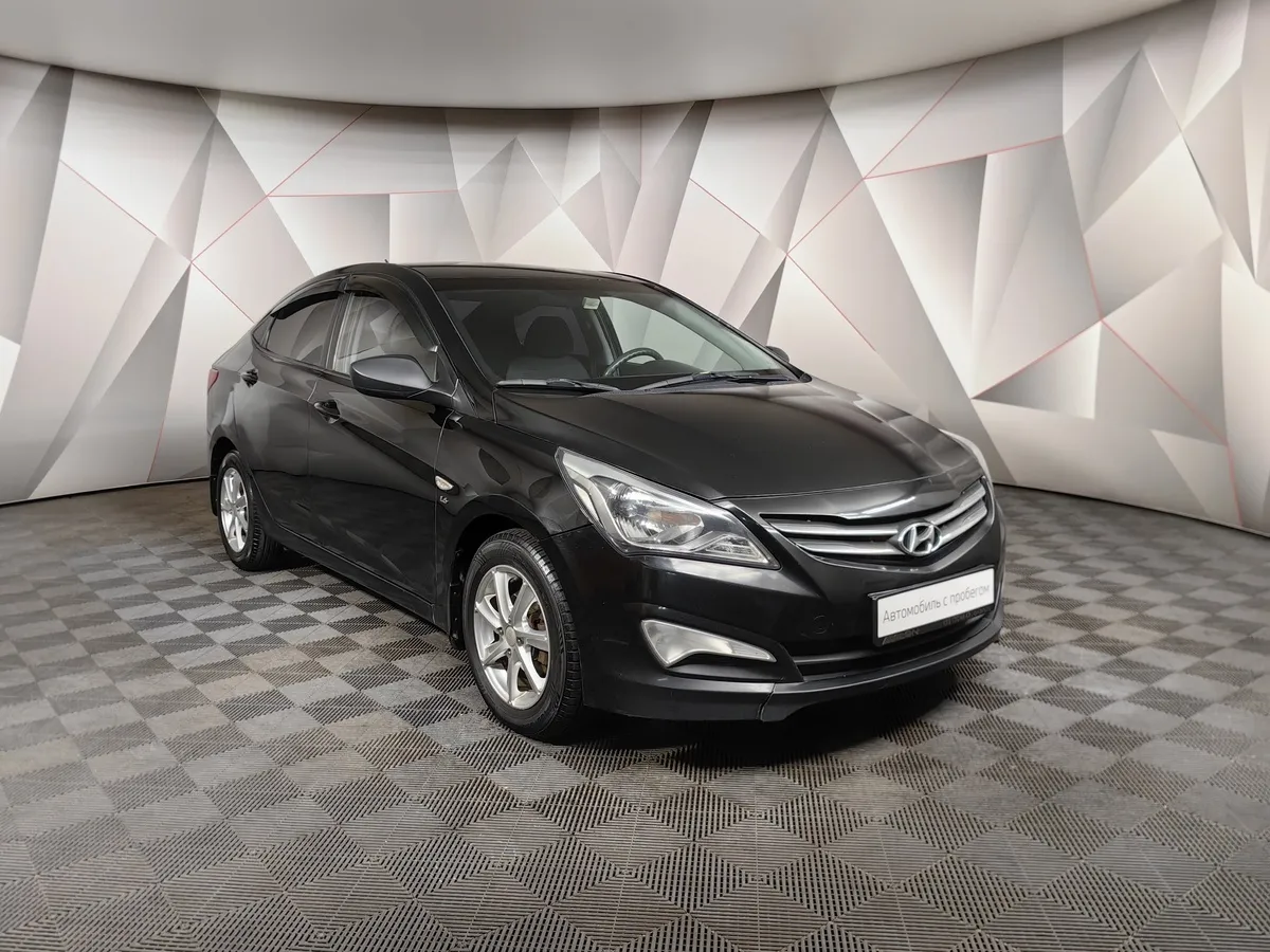 Hyundai Solaris 1.6 AT (123 л.с.) Comfort Черный в АВИЛОН. Слайд №3
