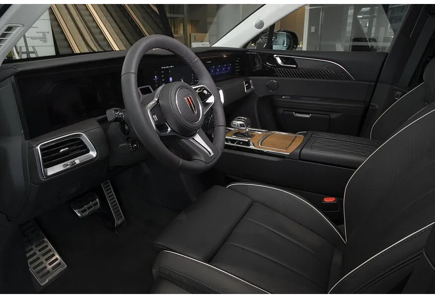 Hongqi E-HS9 AT 4WD (551 л.с.) Executive  Серый в АВИЛОН. Слайд №5