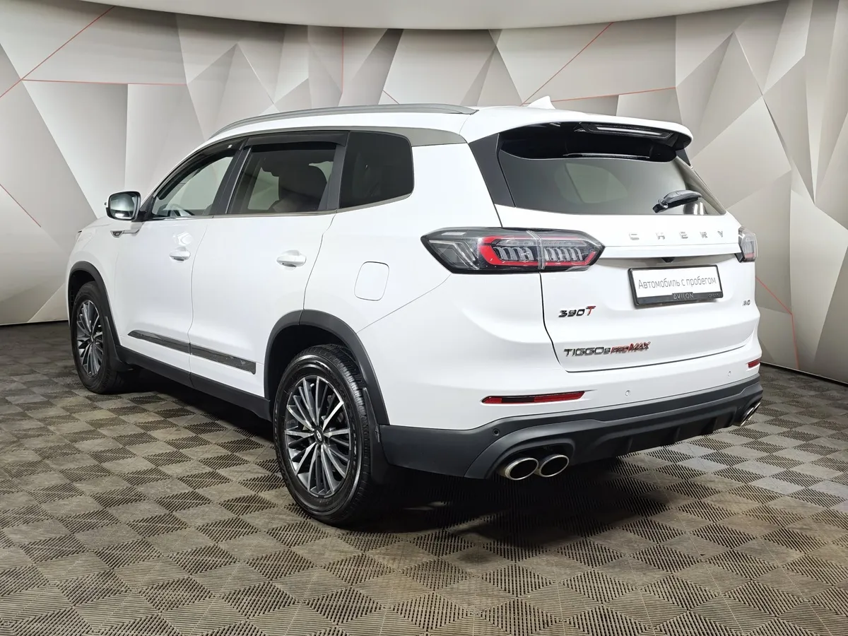 Chery Tiggo 8 Pro Max 2.0T DCT AWD (197 л.с.) Ultimate Белый в АВИЛОН. Слайд №4