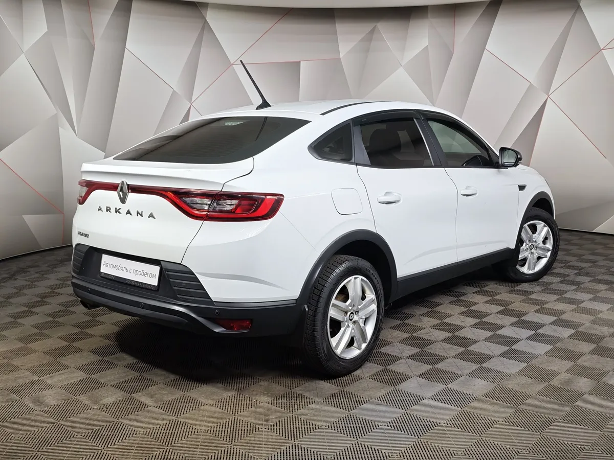 Renault Arkana 1.6 CVT 2WD (114 л.с.) Белый в АВИЛОН. Слайд №2