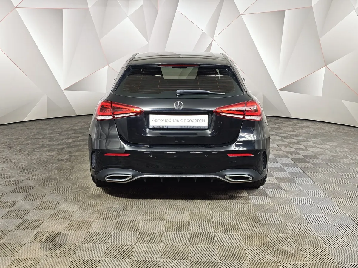 Mercedes-Benz A-Класс A 200 7G-DCT (150 л.с.) Sport Черный в АВИЛОН. Слайд №8