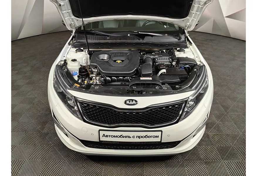 Kia Optima 2.0 MPI MT (150 л.с.) Comfort Белый в АВИЛОН. Слайд №11