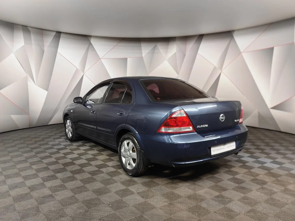 Nissan Almera Classic 1.6 AT (107 л.с.) Синий в АВИЛОН. Слайд №4