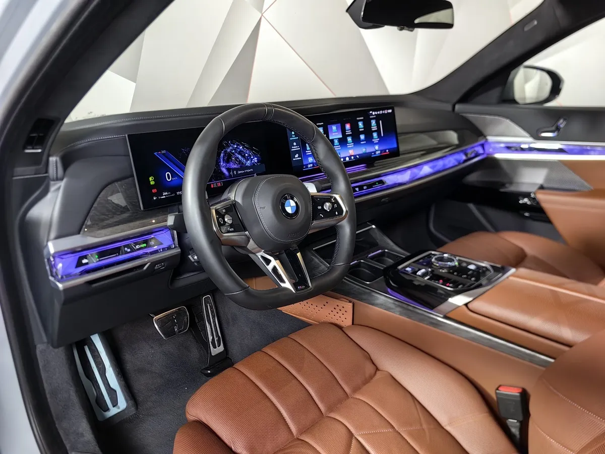 BMW 7 серия 735i Steptronic (286 л.с.) Серый в АВИЛОН. Слайд №12