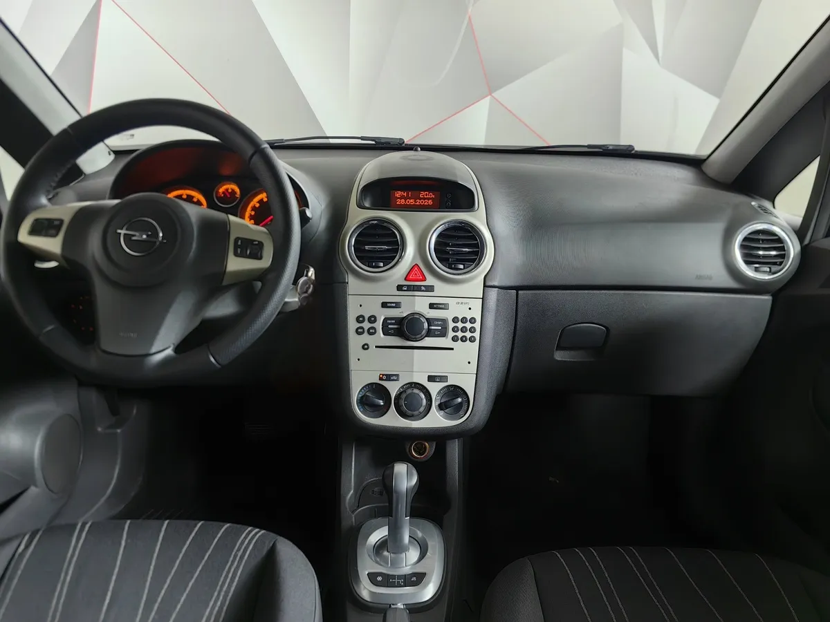 Opel Corsa 1.2 Easytronic (80 л.с.) Черный в АВИЛОН. Слайд №15