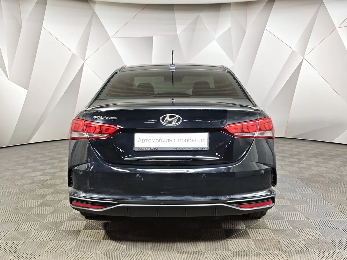 Hyundai Solaris 1.6 AT (123 л.с.) Style Черный в АВИЛОН. Слайд №8