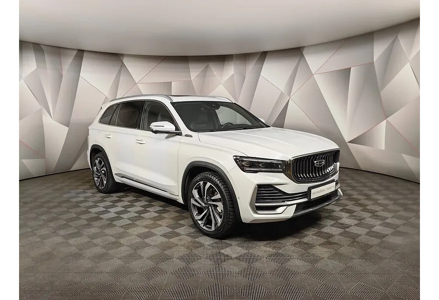 Geely Monjaro 2.0T 8AT 4WD (238 л.с.) Flagship Белый в АВИЛОН. Слайд №3