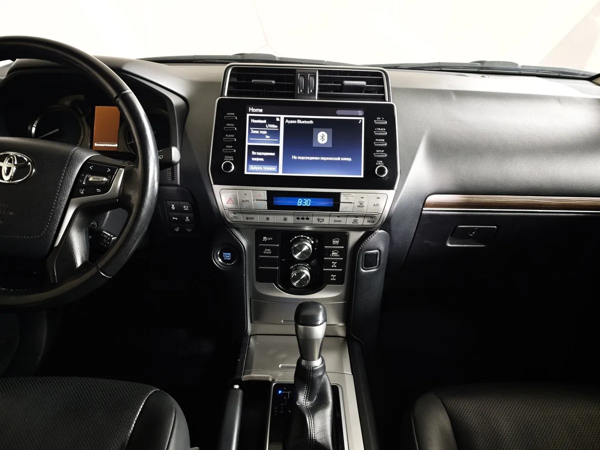 Toyota Land Cruiser Prado 2.8D AT AWD (200 л.с.) Black Vision Белый в АВИЛОН. Слайд №15