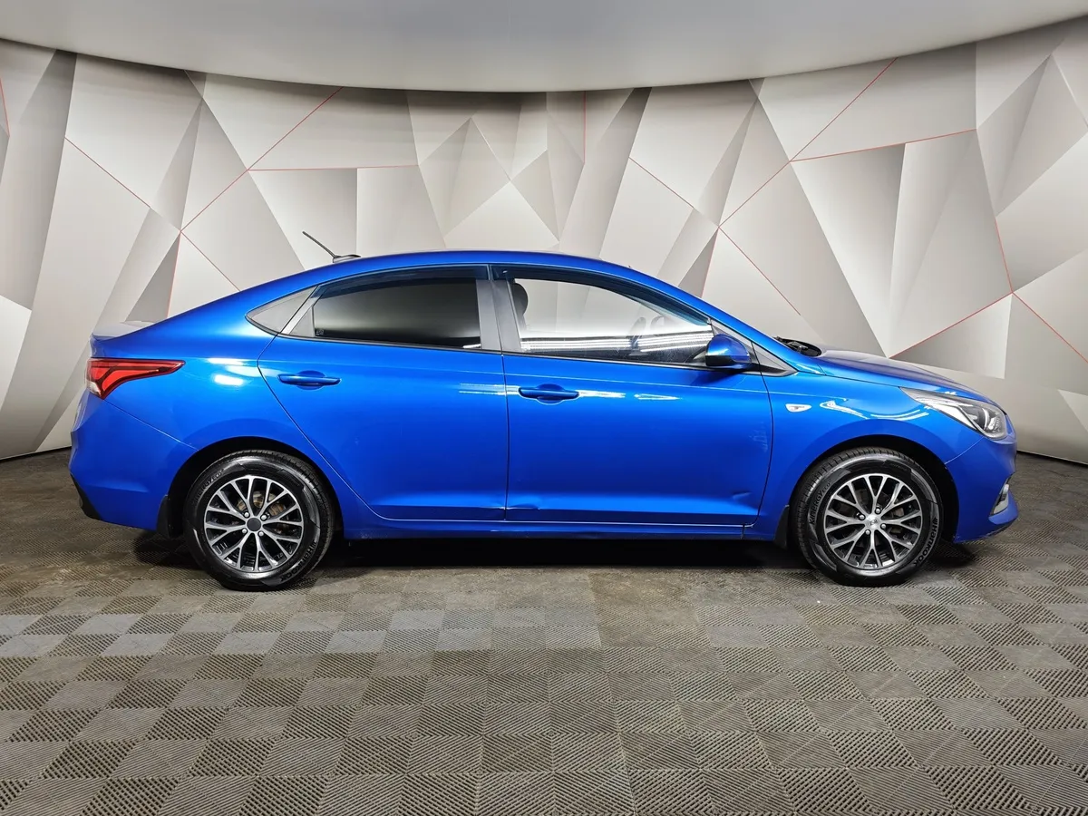 Hyundai Solaris 1.6 AT (123 л.с.) Active Plus Синий в АВИЛОН. Слайд №5