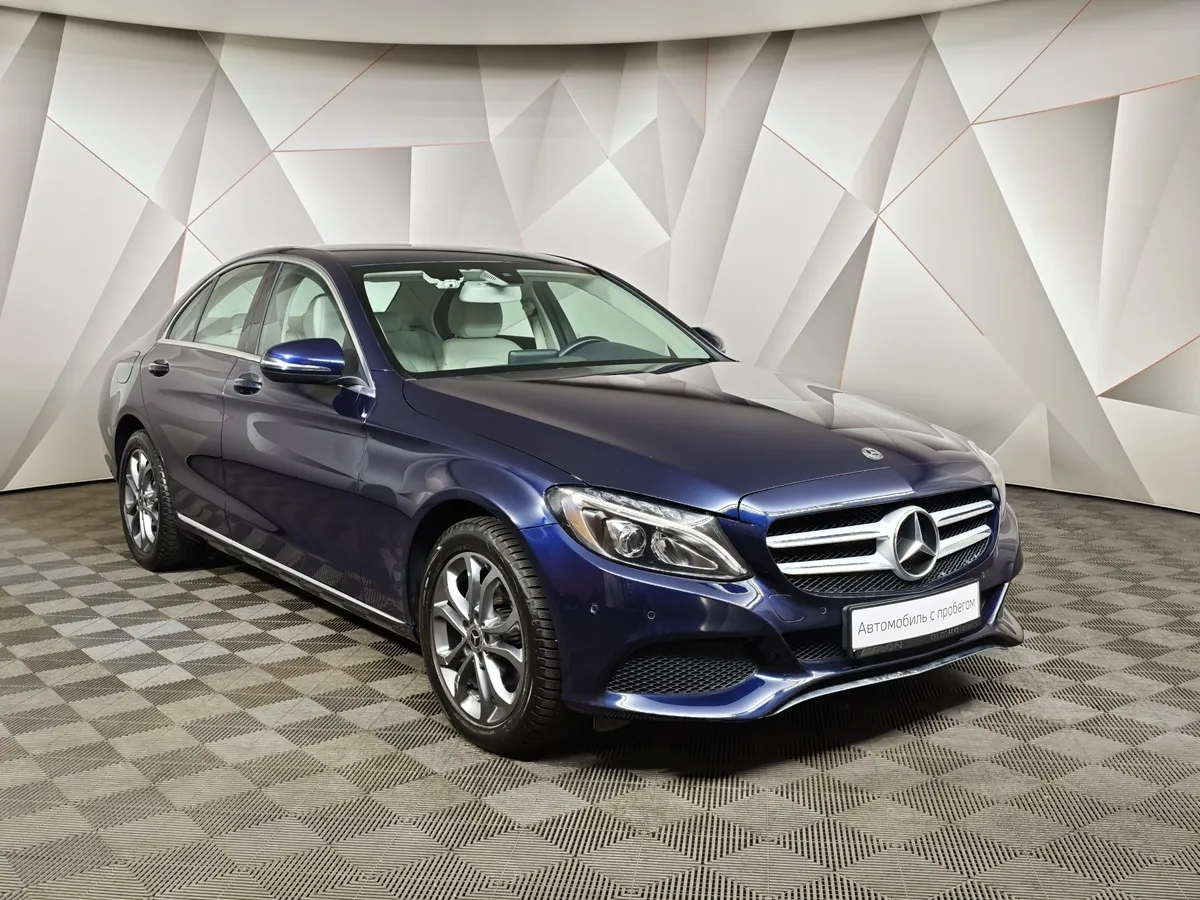 Mercedes-Benz C-Класс C 180 7G-Tronic Plus (150 л.с.) Синий в АВИЛОН. Слайд №3