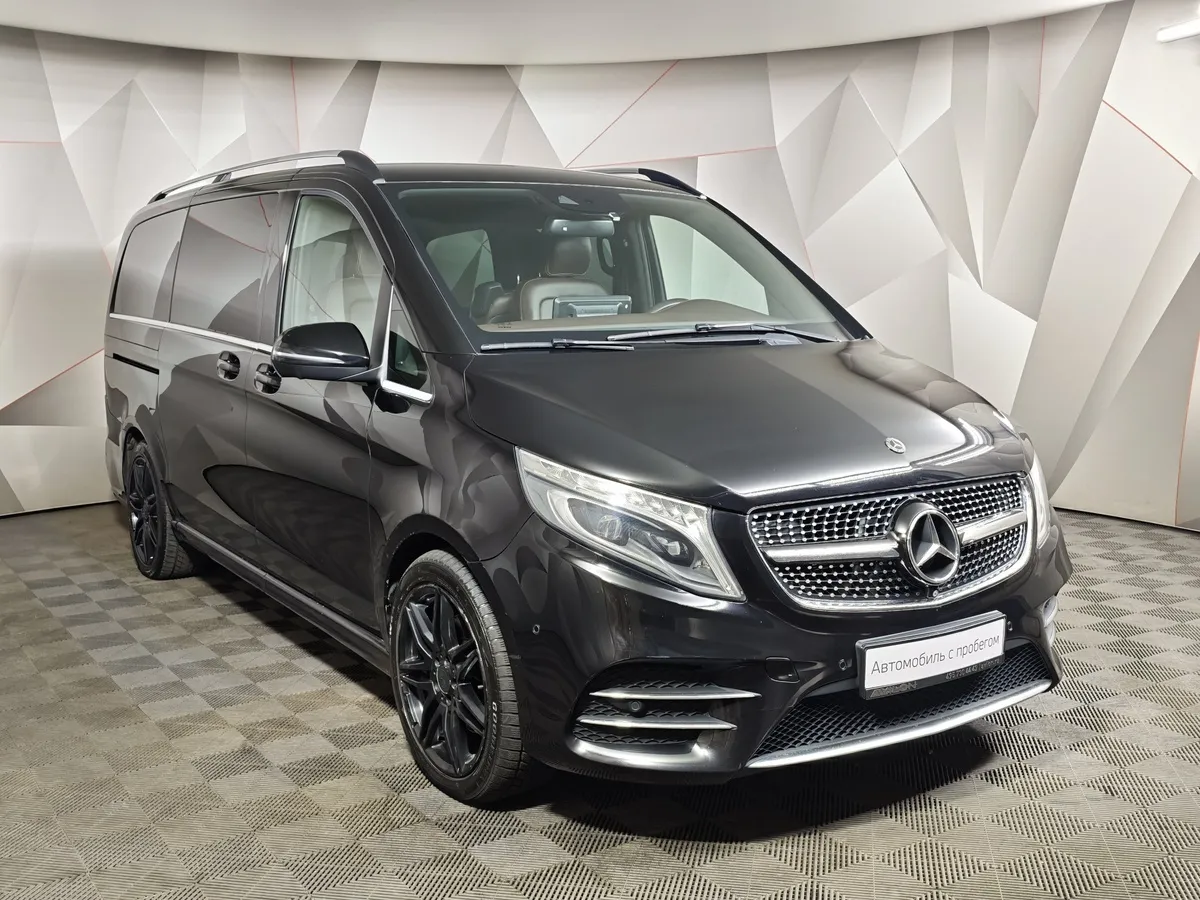 Mercedes-Benz V-Класс V 250 d AT L2 4x4 (190 л.с.) Exclusive Черный в АВИЛОН. Слайд №3