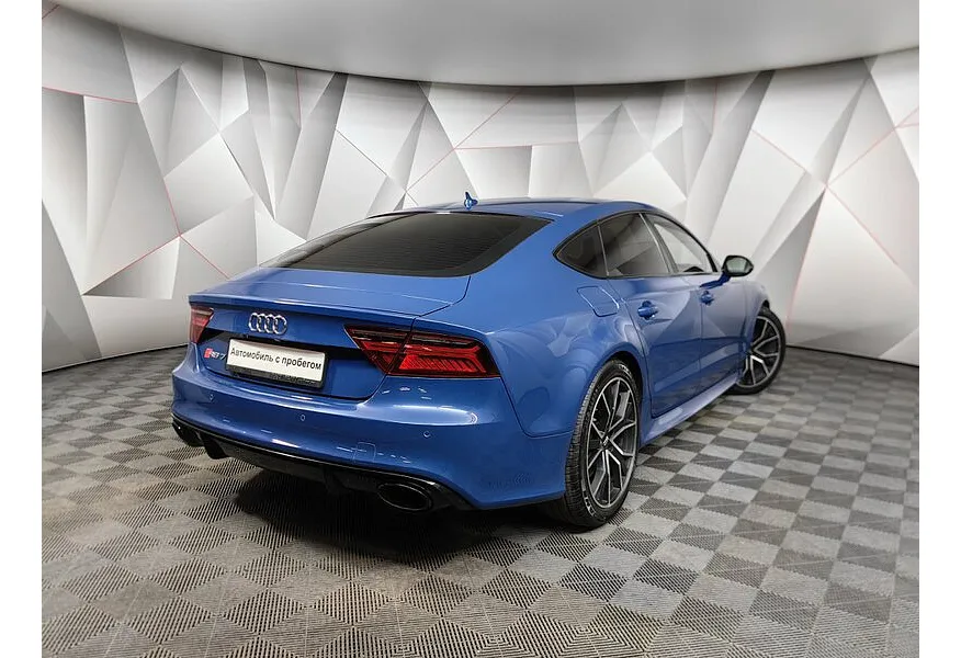 Audi RS 7 4.0 TFSI Tiptronic performance quattro (605 л.с.) Синий в АВИЛОН. Слайд №2