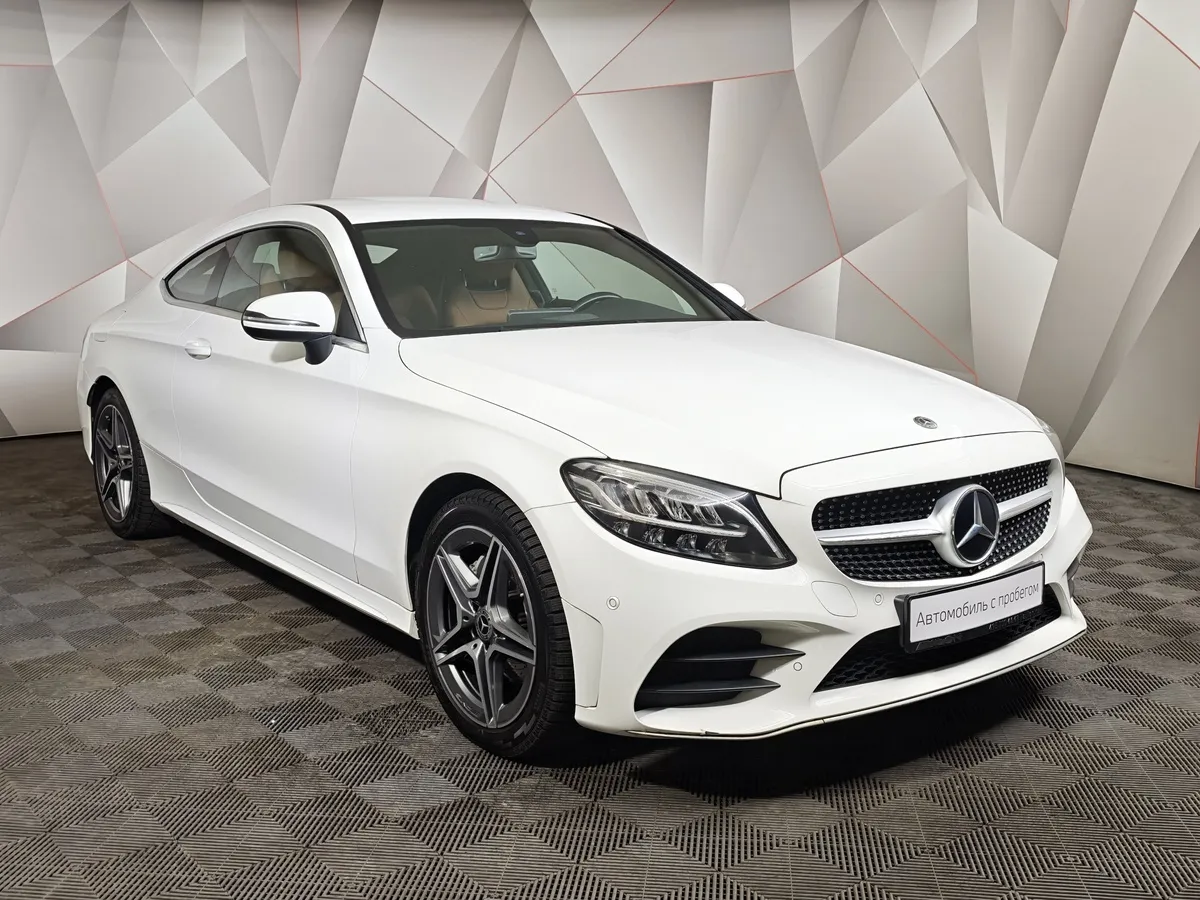Mercedes-Benz C-Класс C 200 9G-TRONIC 4MATIC (190 л.с.) Sport Белый в АВИЛОН. Слайд №3