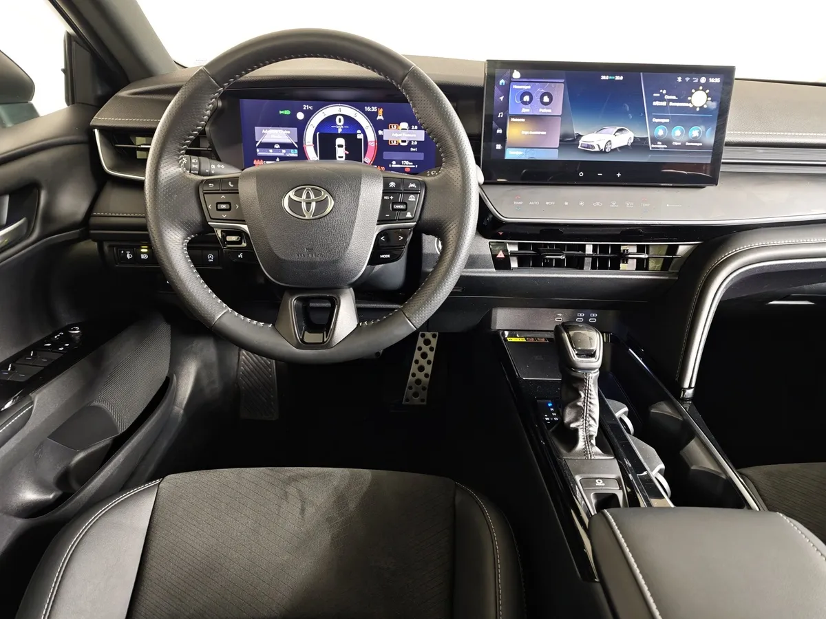 Toyota Camry 2.0 AT (173 л.с.) Sport Белый в АВИЛОН. Слайд №20