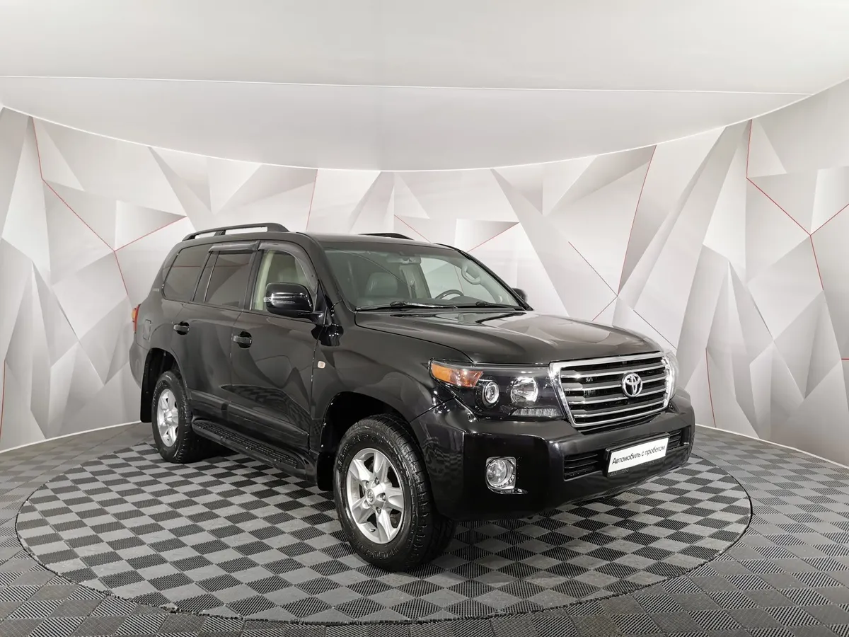 Toyota Land Cruiser 4.5 Twin-Turbo D AT 4WD (5 мест) (235 л.с.) Престиж Черный в АВИЛОН. Слайд №3