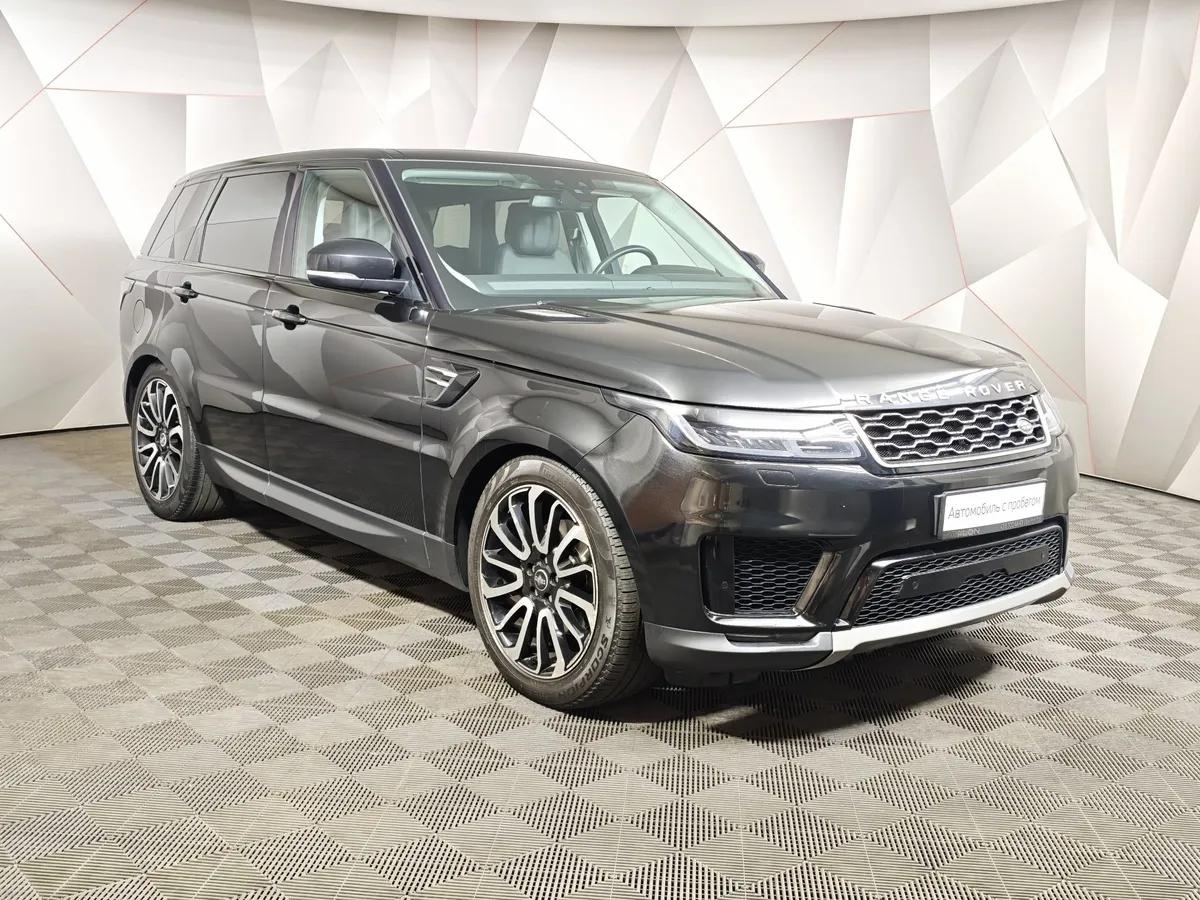 Land Rover Range Rover Sport 3.0D i6 AT AWD (350 л.с.) Autobiography Черный в АВИЛОН. Слайд №3