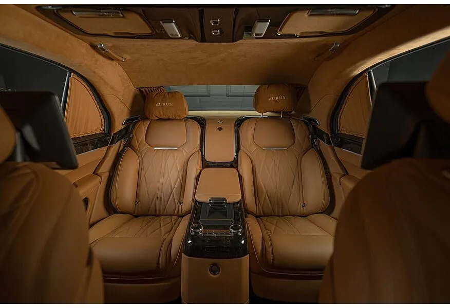 AURUS Senat 4.4 AWD AT (598 л.с.) Синий в АВИЛОН. Слайд №5