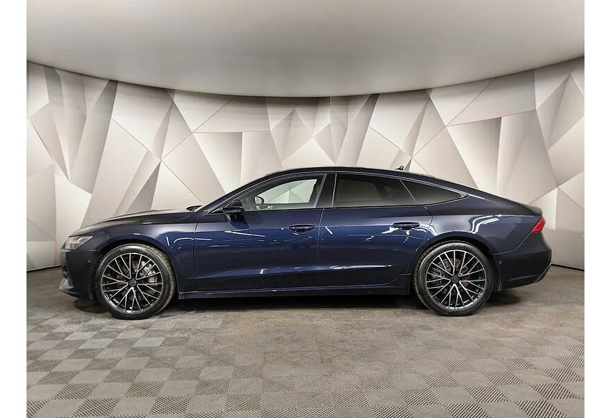 Audi A7 55 TFSI quattro S tronic (340 л.с.) Синий в АВИЛОН. Слайд №5