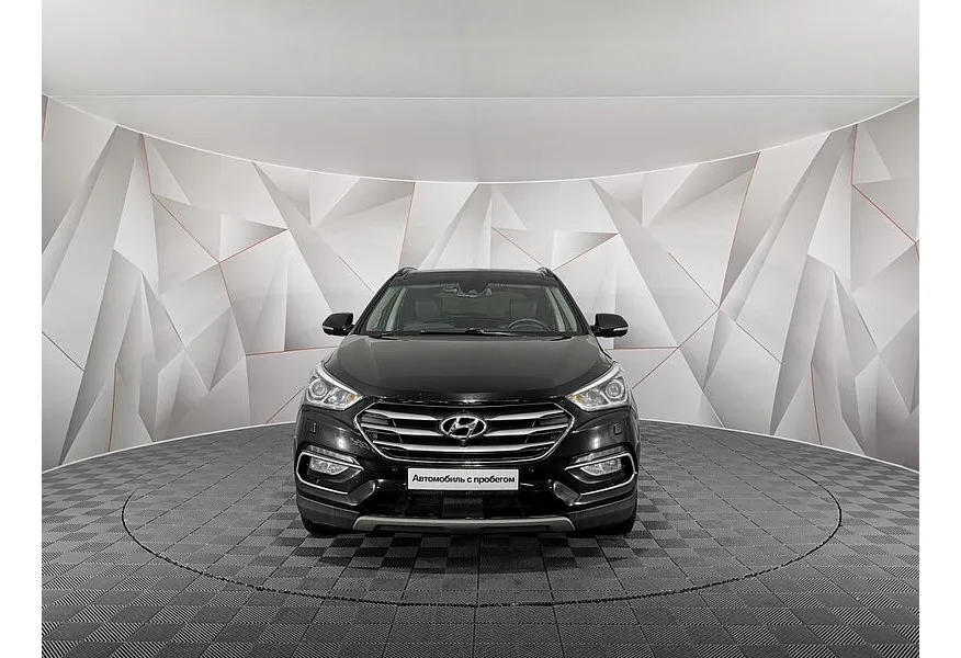 Hyundai Santa Fe 2.2 CRDi AWD 8AT (200 л.с.) High-Tech Exclusive Черный в АВИЛОН. Слайд №7