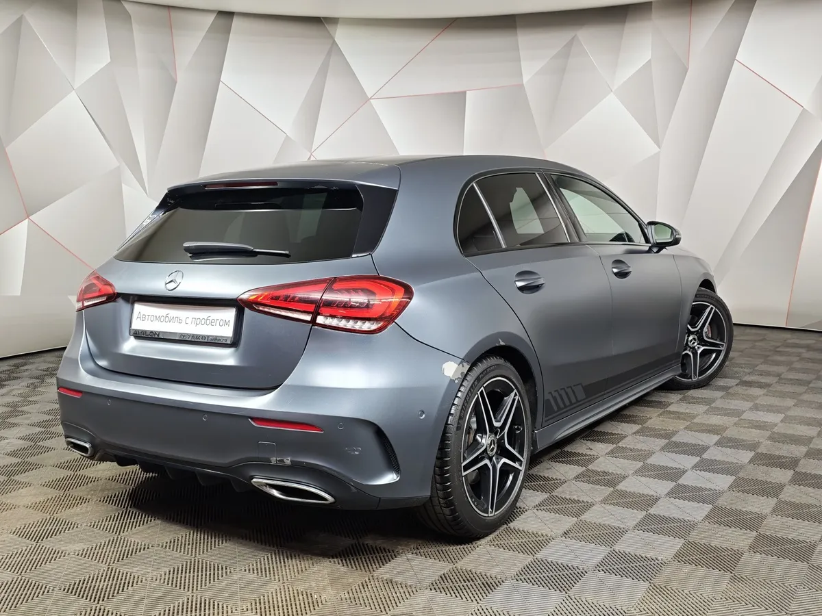 Mercedes-Benz A-Класс A 200 7G-DCT (150 л.с.) Sport Серый в АВИЛОН. Слайд №2