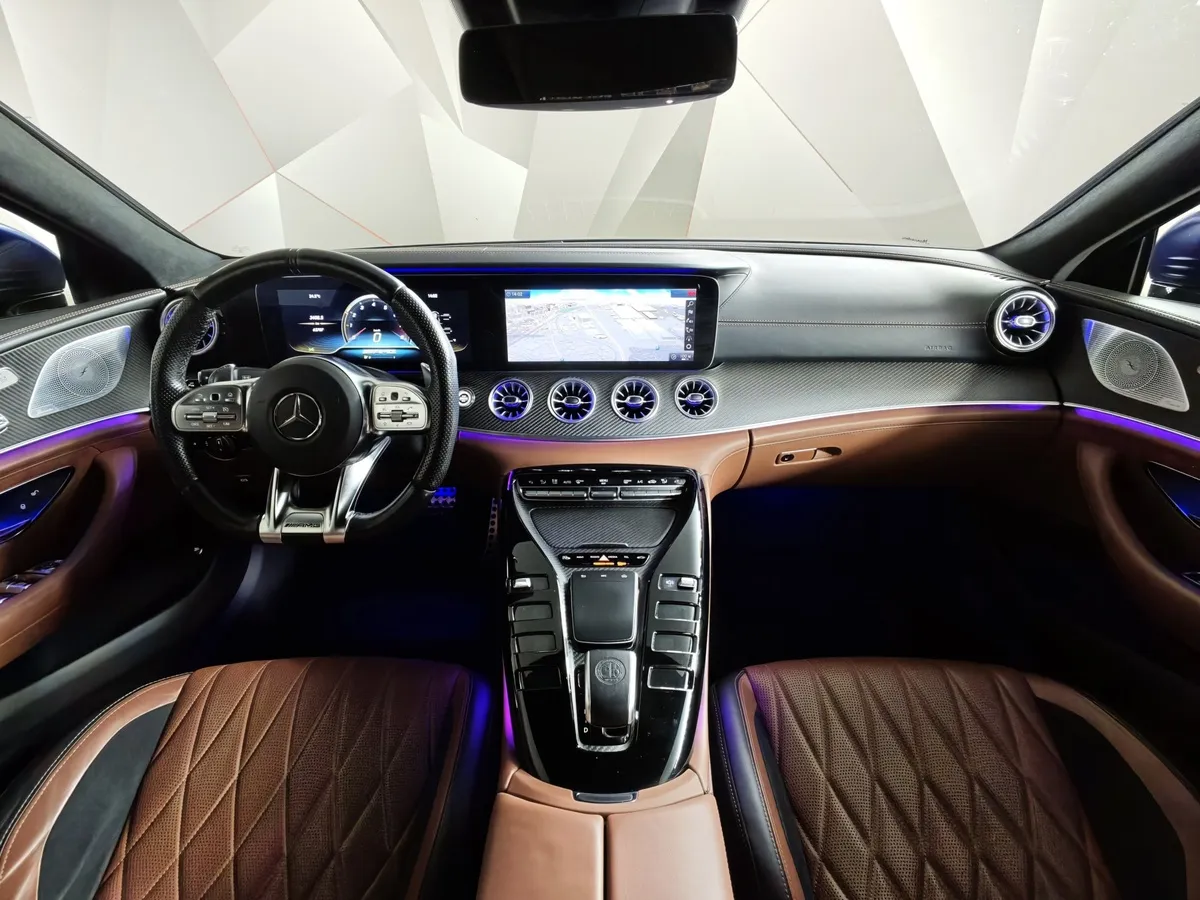 Mercedes-Benz AMG GT 53 4MATIC SPEEDSHIFT TCT 9G Особая серия Синий в АВИЛОН. Слайд №14