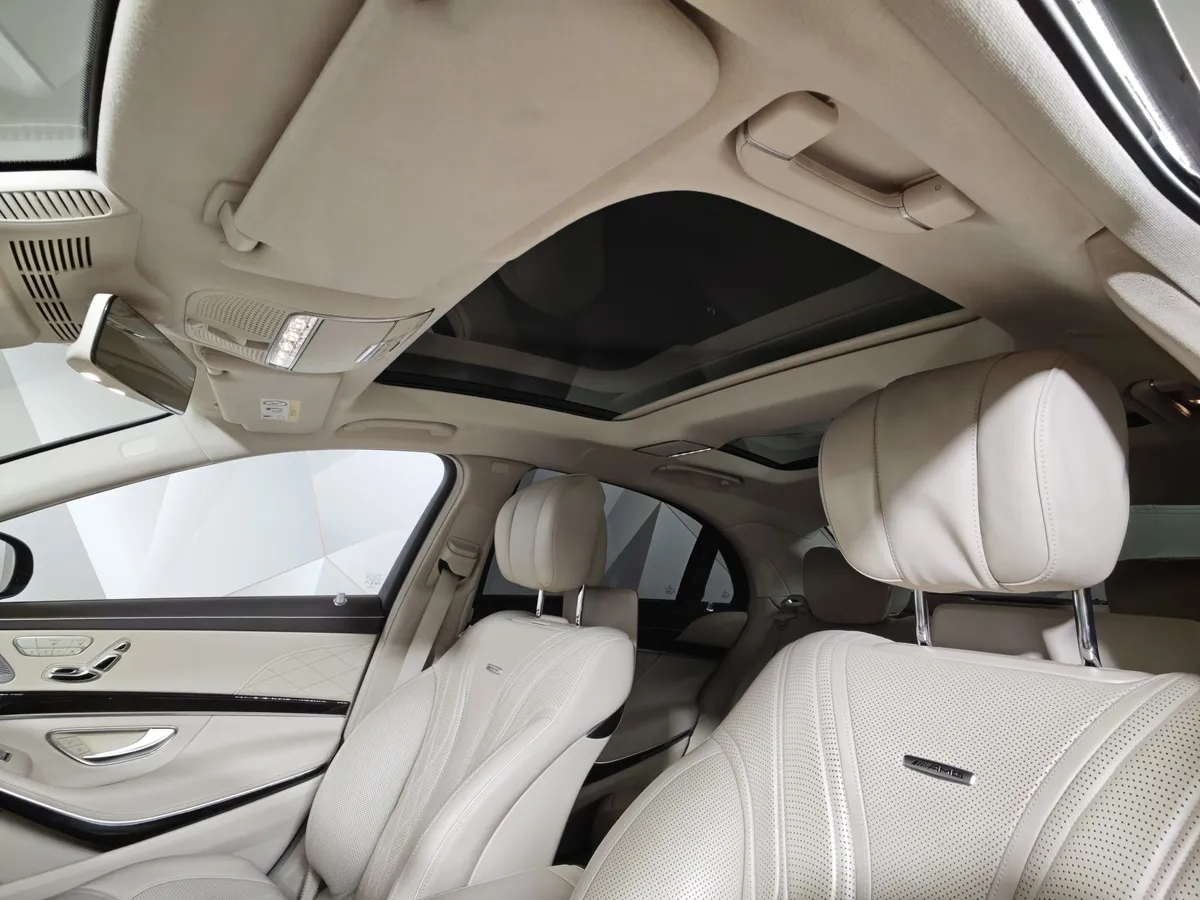 Mercedes-Benz S-Класс S 63 AMG 9G-Tronic 4Matic+ длинная база (612 л.с.) Черный в АВИЛОН. Слайд №26