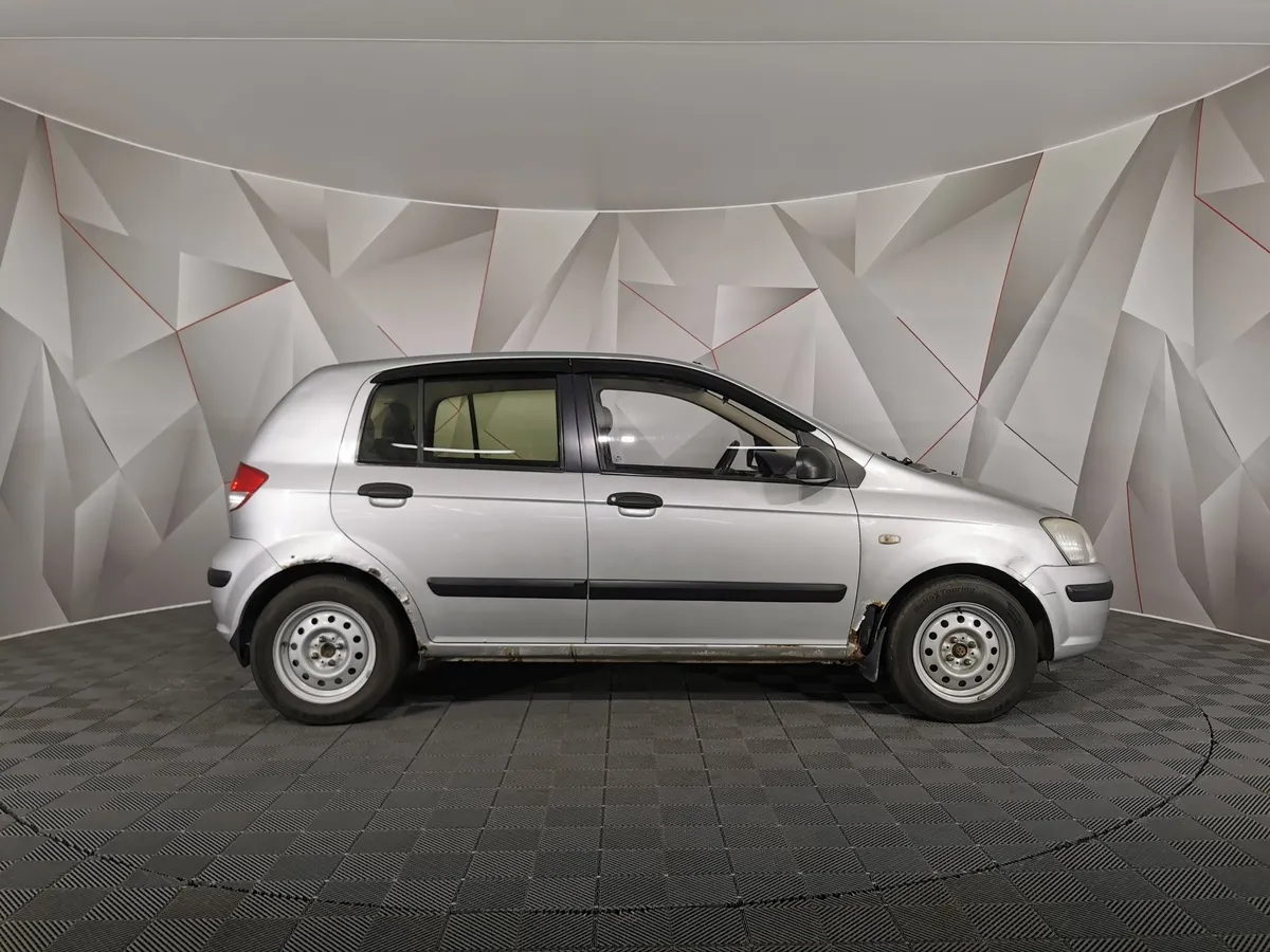 Hyundai Getz 1.3 AT (85 л.с.) Серебристый в АВИЛОН. Слайд №6