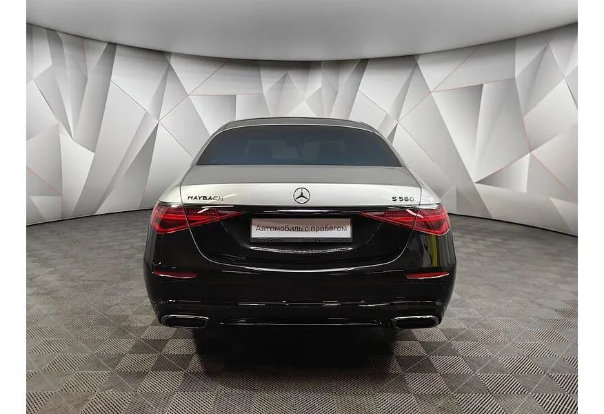 Mercedes-Benz S-Класс Maybach S 580 9G-Tronic 4Matic (503 л.с.) Night Series Черный в АВИЛОН. Слайд №8