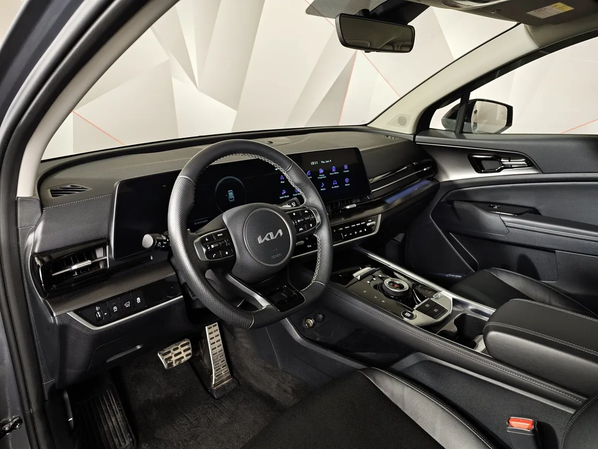 Kia Sportage 2.0 MPI AT AWD (150 л.с.) Luxe Серый в АВИЛОН. Слайд №19