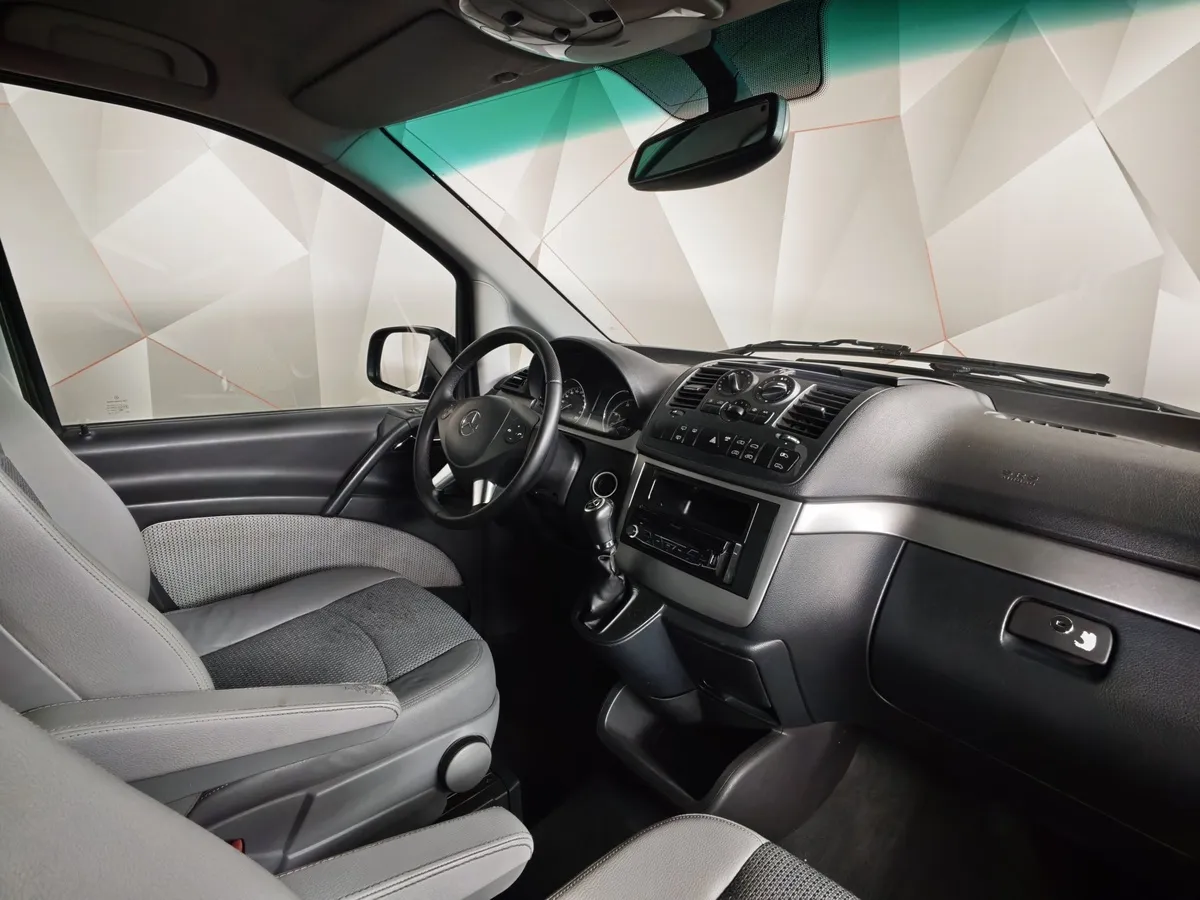 Mercedes-Benz Viano 2.2 CDi TouchShift 4MATIC удлиненный (163 л.с.) Черный в АВИЛОН. Слайд №12