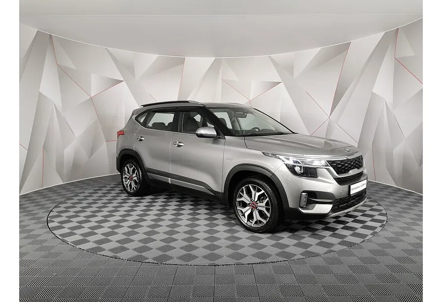 Kia Seltos 1.6 MPI AT 4WD (121 л.с.) Luxe Серый в АВИЛОН. Слайд №2