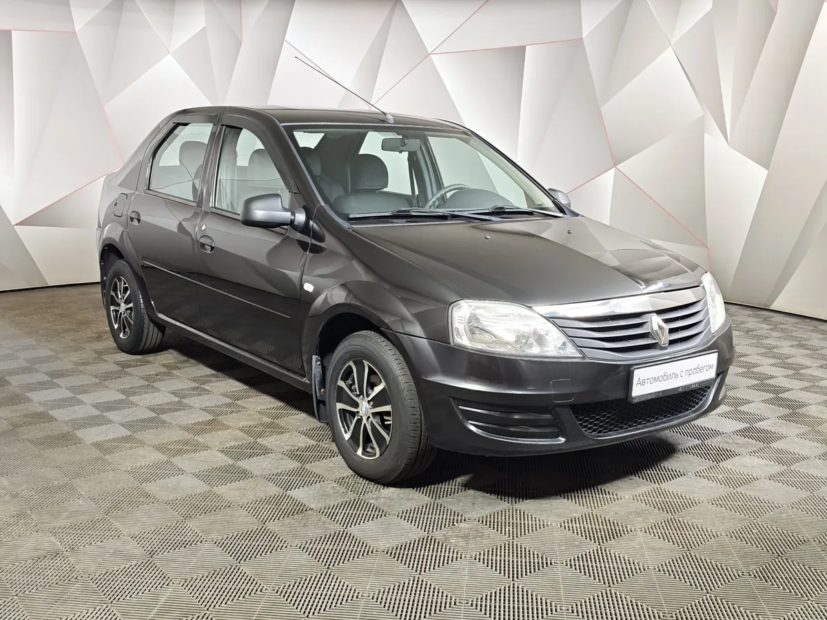 Renault Logan 1.6 AT (102 л.с.) Черный в АВИЛОН. Слайд №3