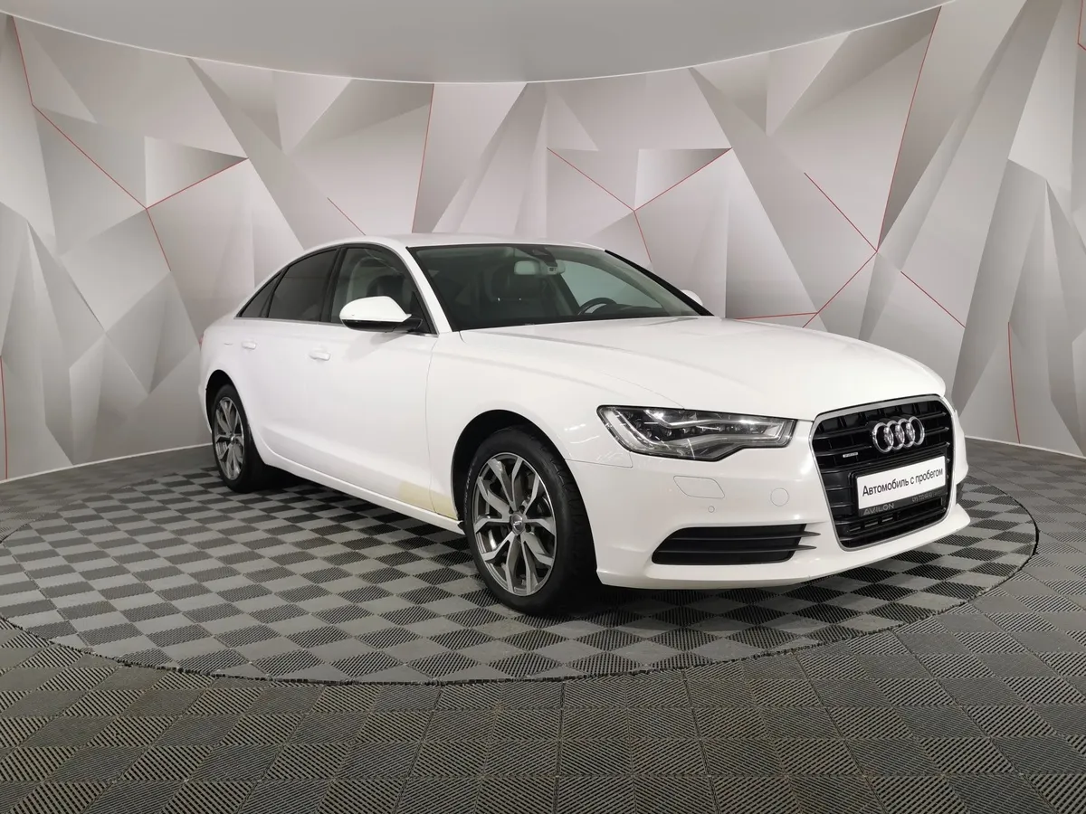 Audi A6 3.0 TDI S tronic quattro (245 л.с.) Белый в АВИЛОН. Слайд №3