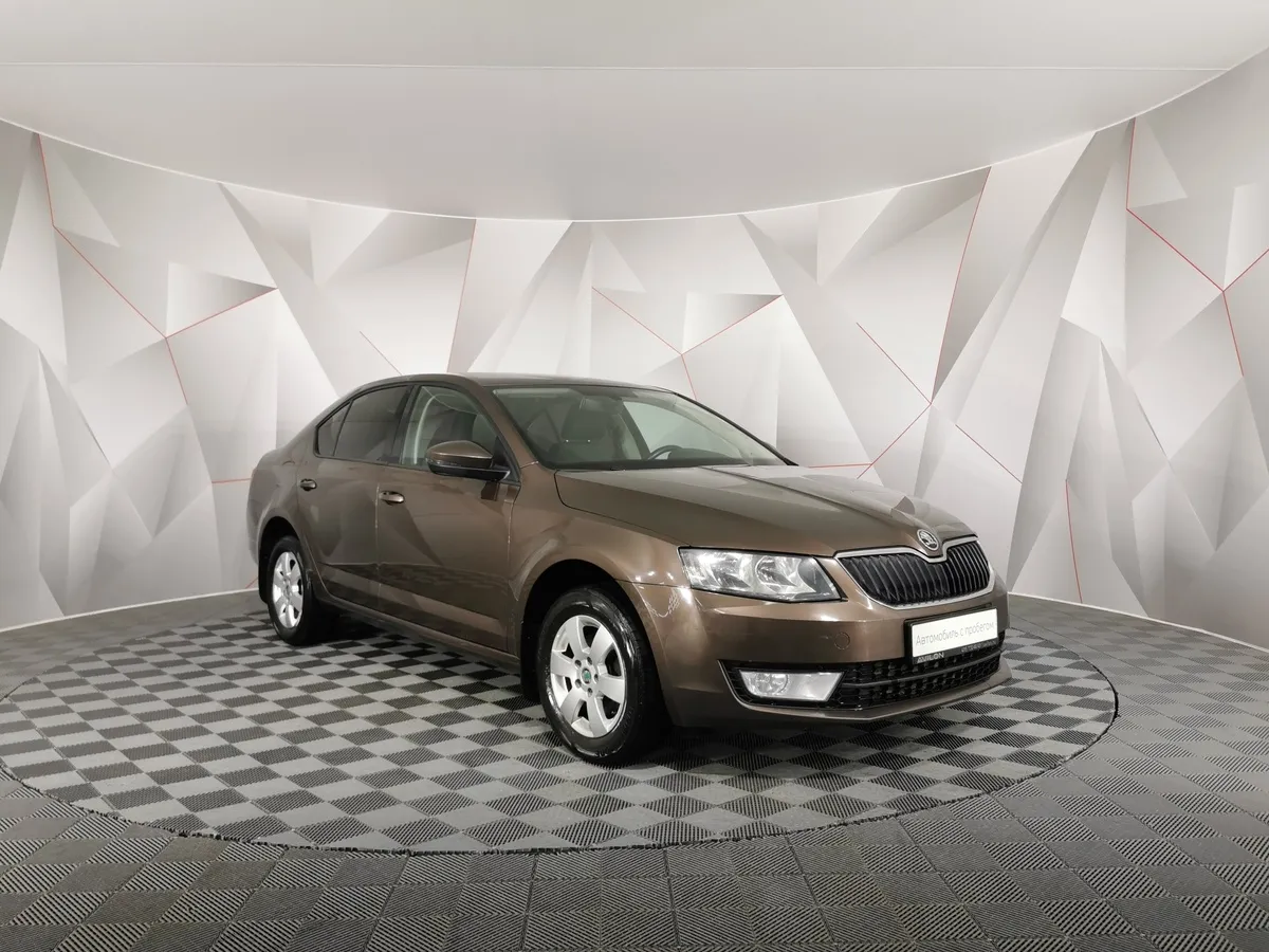 Skoda Octavia 1.6 MPI AT (110 л.с.) Коричневый в АВИЛОН. Слайд №3
