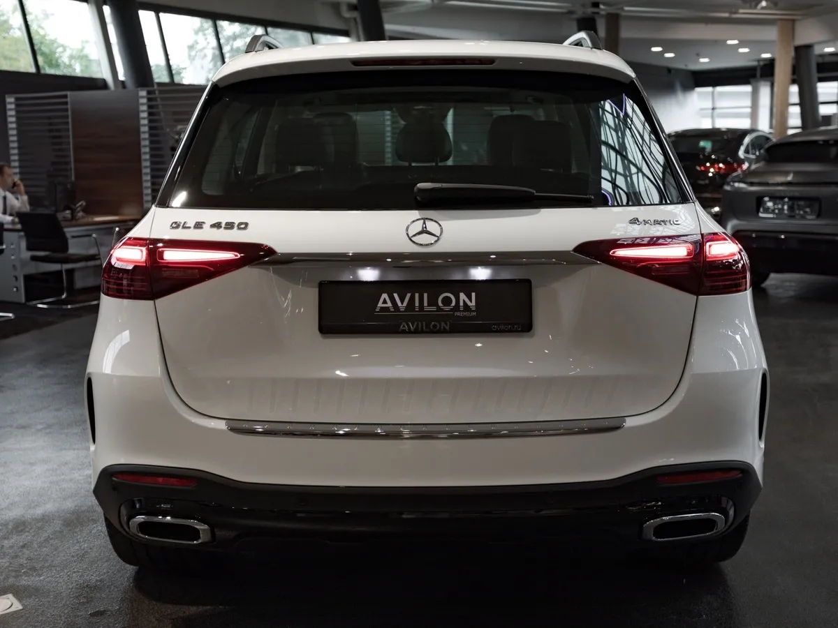 Mercedes-Benz GLE 450 4MATIC 9G-TRONIC (367 л.с.) Белый в АВИЛОН. Слайд №6
