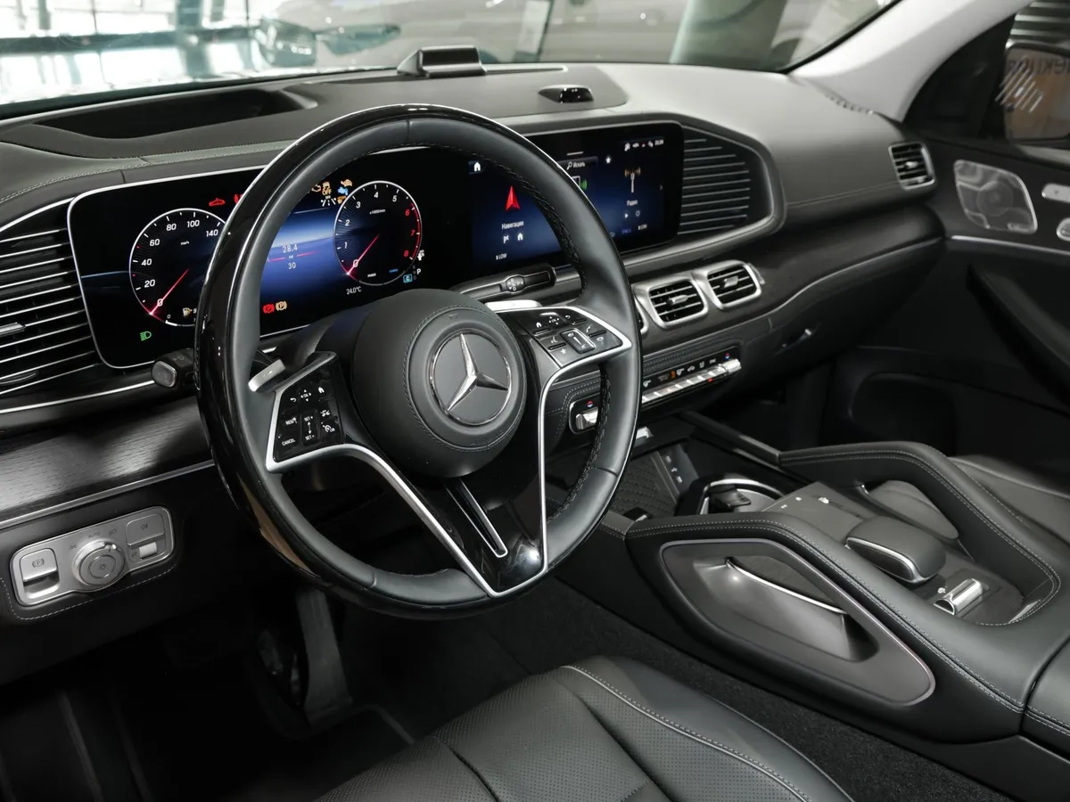 Mercedes-Benz GLE 450 4MATIC 9G-TRONIC (367 л.с.) Черный в АВИЛОН. Слайд №7