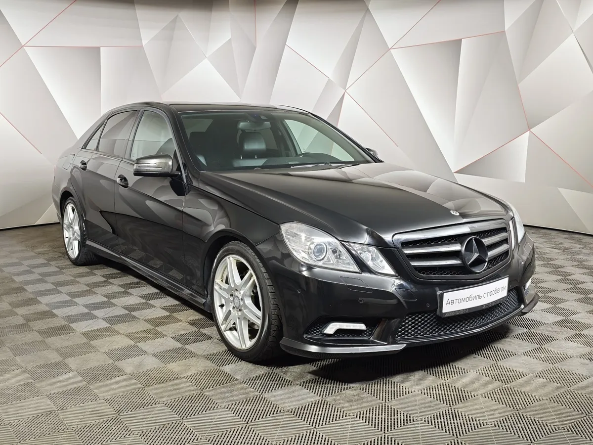 Mercedes-Benz E-Класс E 200 T CGI BlueEfficiency AT (184 л.с.) Черный в АВИЛОН. Слайд №3