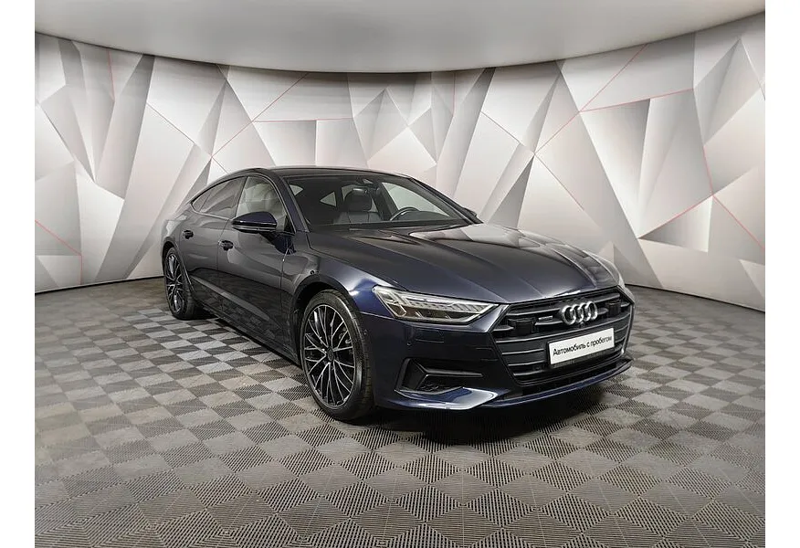 Audi A7 55 TFSI quattro S tronic (340 л.с.) Синий в АВИЛОН. Слайд №3