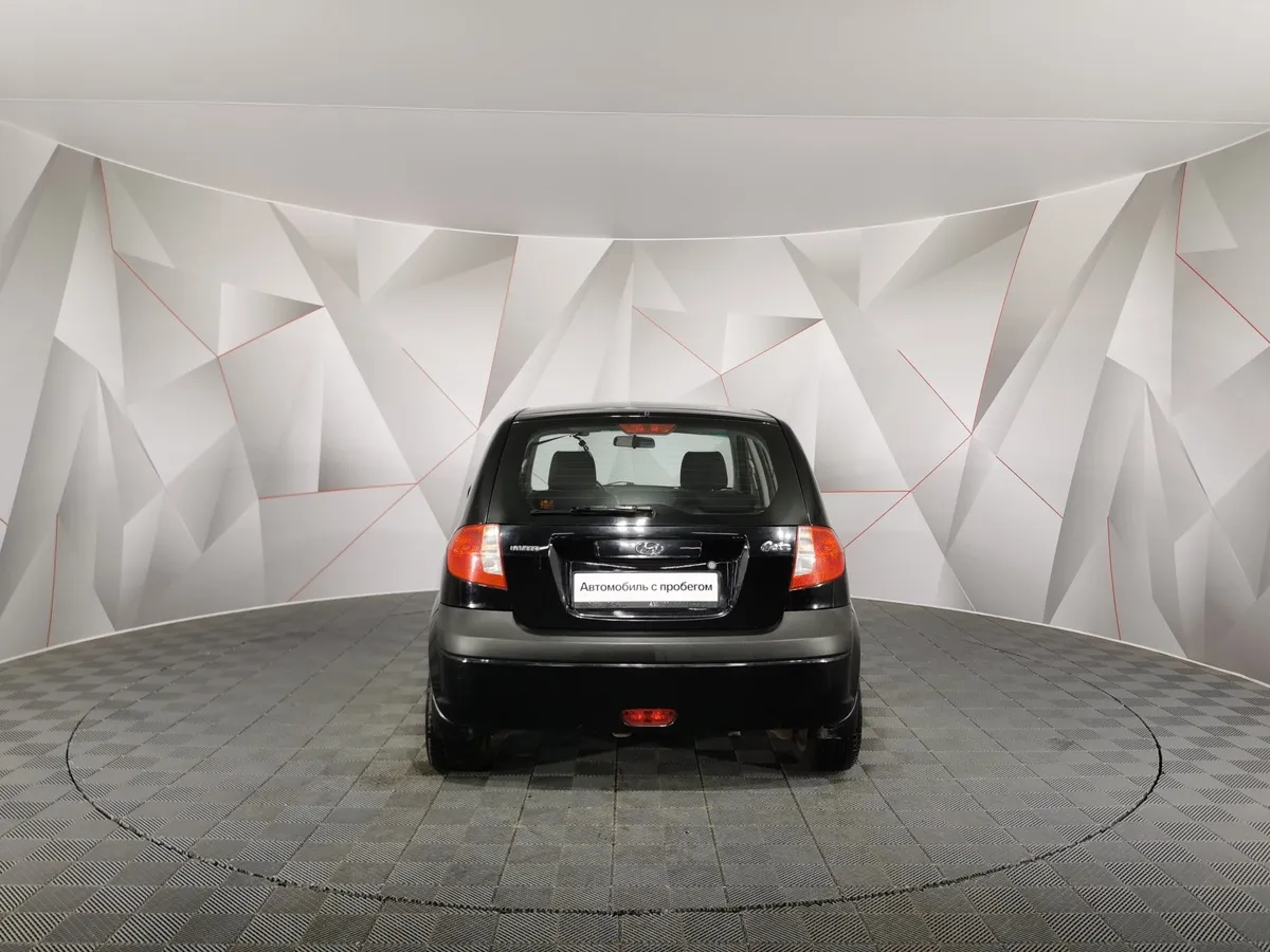 Hyundai Getz 1.4 AT (97 л.с.) Черный в АВИЛОН. Слайд №8