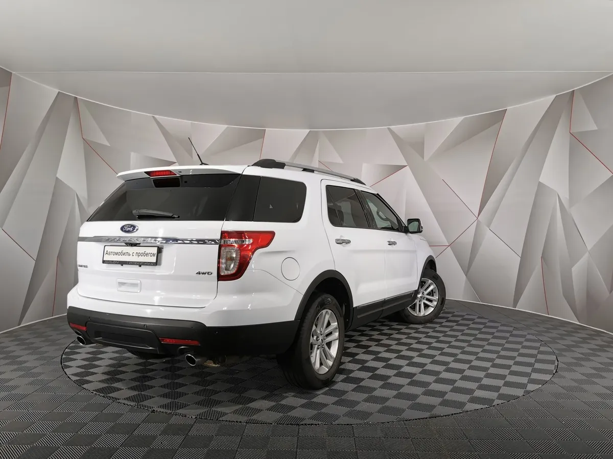 Ford Explorer 3.5 SelectShift 4WD (294 л.с.) Limited (LTD) Белый в АВИЛОН. Слайд №2