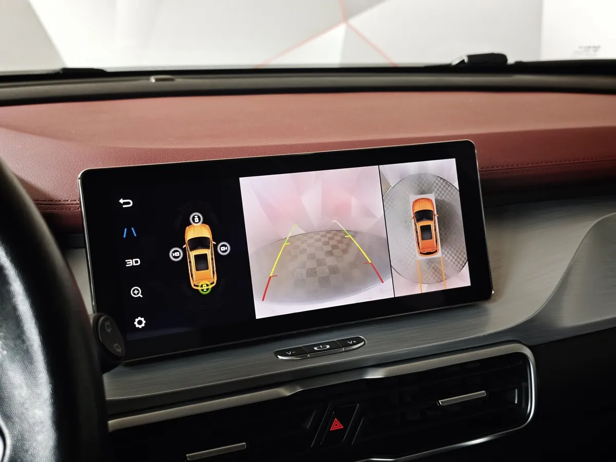 Geely Coolray 1.5T 7DCT 2WD (150 л.с.) Flagship Оранжевый в АВИЛОН. Слайд №21
