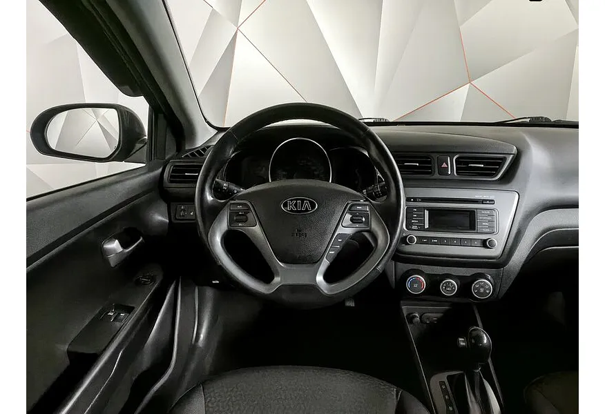 Kia Rio 1.6 AT (123 л.с.) Коричневый в АВИЛОН. Слайд №15