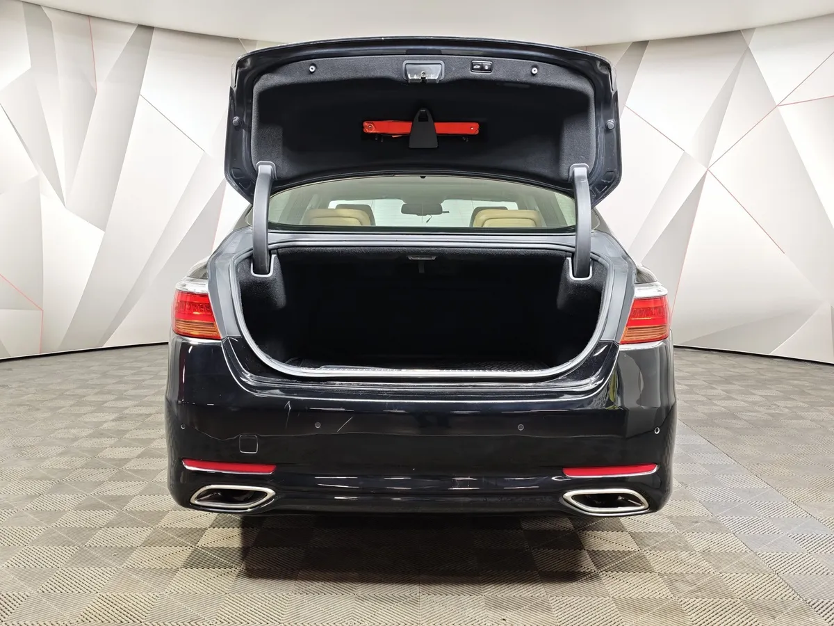 Kia Quoris 3.8 AT (334 л.с.) Premium Черный в АВИЛОН. Слайд №12