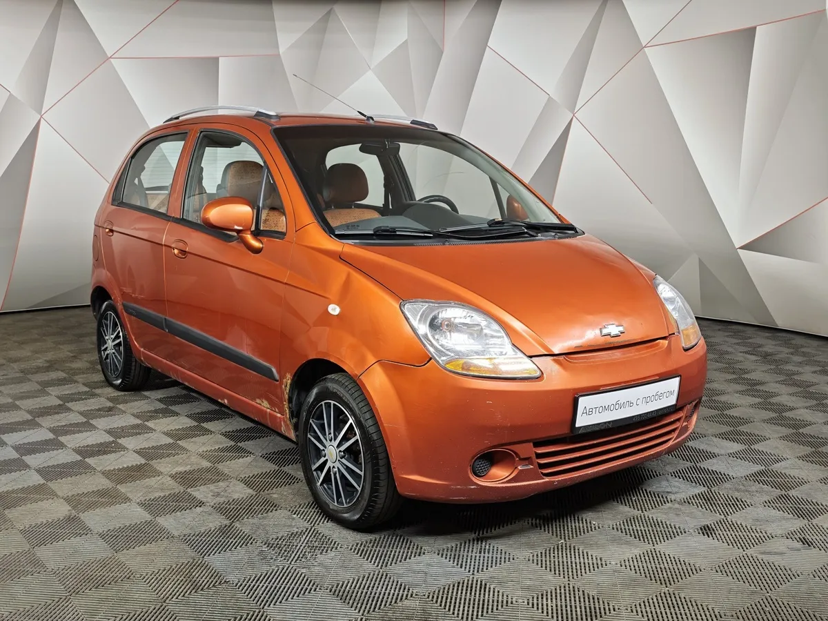 Chevrolet Spark 0.8 AT FWD (52 л.с.) Оранжевый в АВИЛОН. Слайд №3