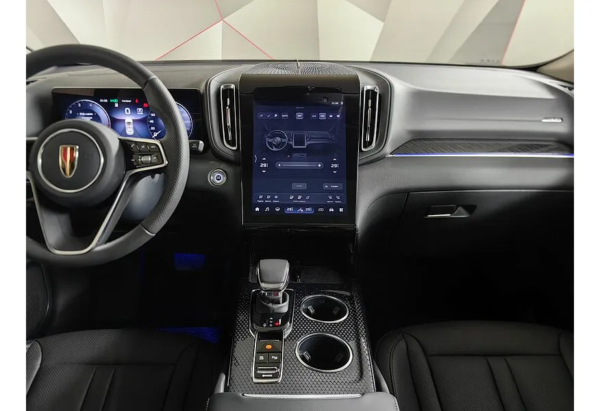 Hongqi HS3 2.0T 8AT 4WD (245 л.с.) Deluxe Черный в АВИЛОН. Слайд №14