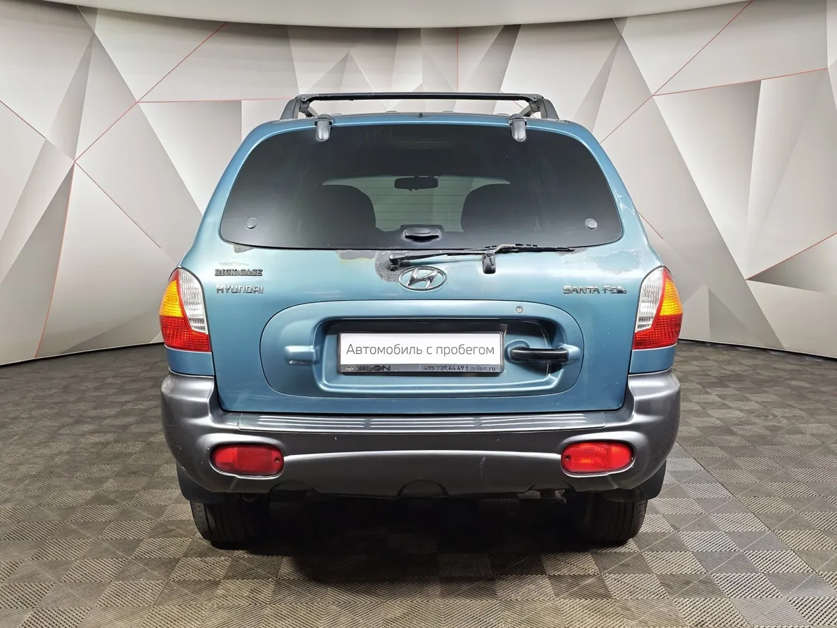 Hyundai Santa Fe 2.4 AT (150 л.с.) Зеленый в АВИЛОН. Слайд №8