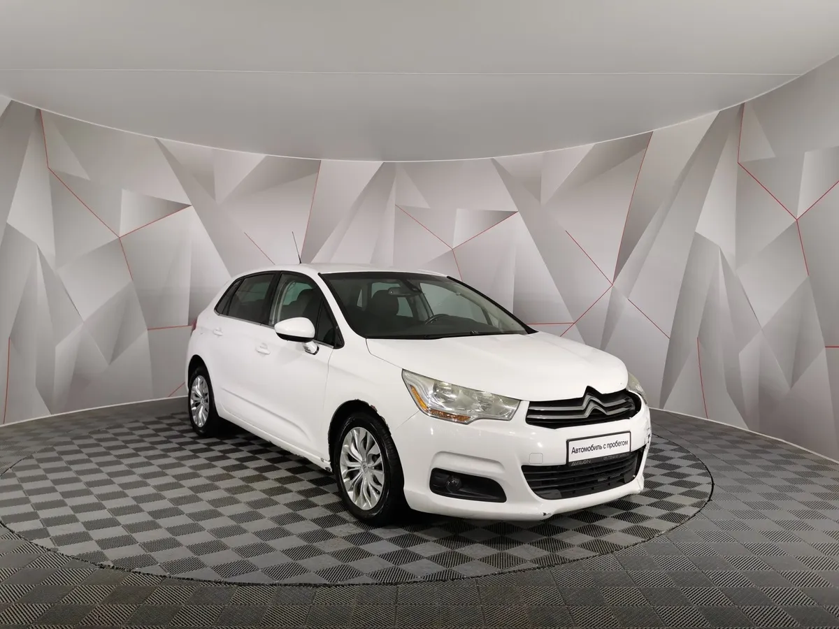 Citroen C4 1.6 VTi AT (120 л.с.) Белый в АВИЛОН. Слайд №3