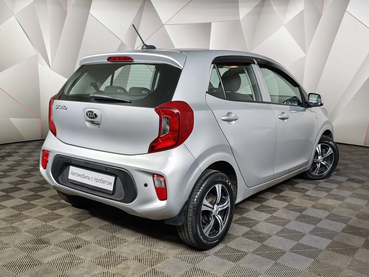 Kia Picanto 1.2 AT (84 л.с.) Classic Серебристый в АВИЛОН. Слайд №2